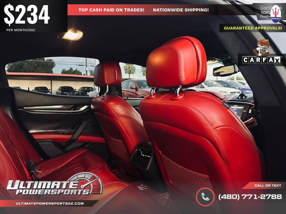 Used 2014 Maserati Ghibli S Q4 AWD/4WD image 27