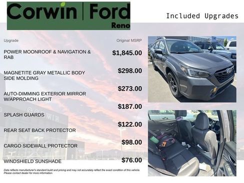 Used 2022 Subaru Outback Wilderness AWD/4WD image 3