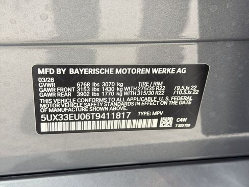 New 2026 BMW X5 M60i AWD/4WD image 19