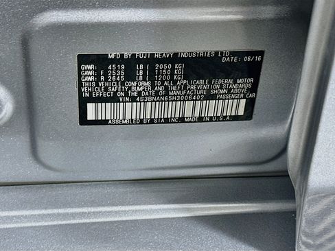 Used 2017 Subaru Legacy 2.5i Limited AWD/4WD image 12