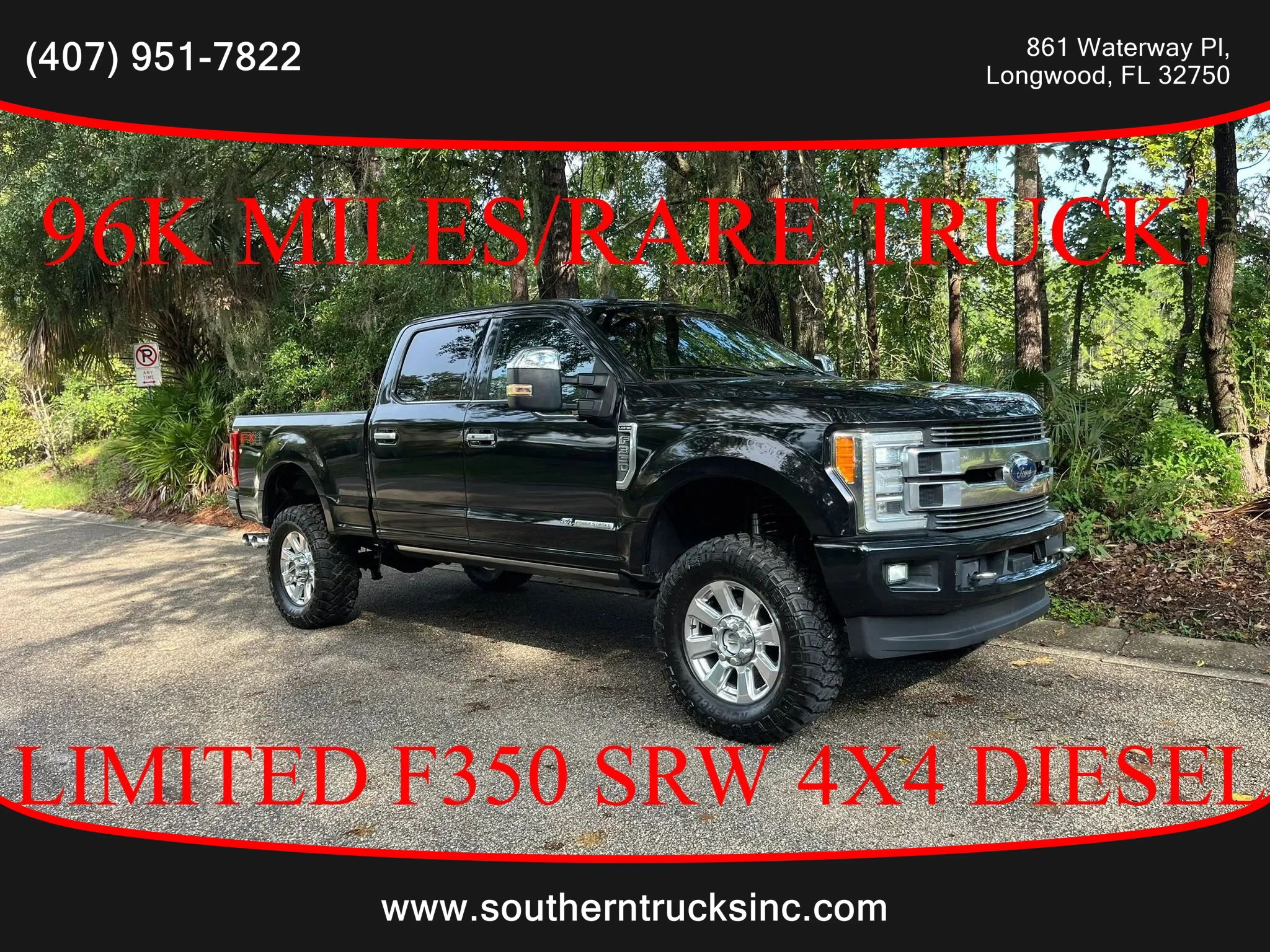 Used 2019 Ford F350 Limited AWD/4WD image 1