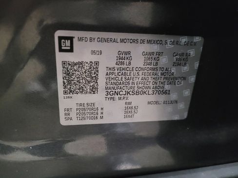 Used 2019 Chevrolet Trax LS w/ Tint and Cruise Package image 33