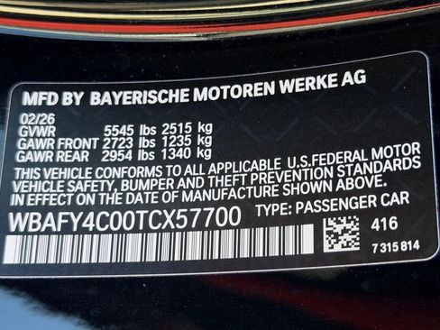 New 2026 BMW M850i xDrive Convertible AWD/4WD image 21