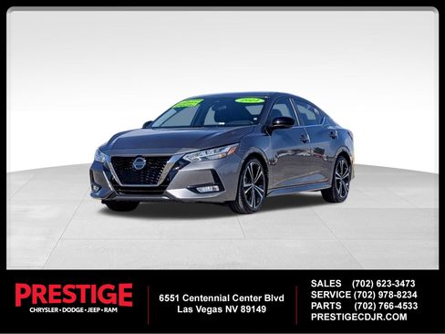 Used 2021 Nissan Sentra SR FWD image 1