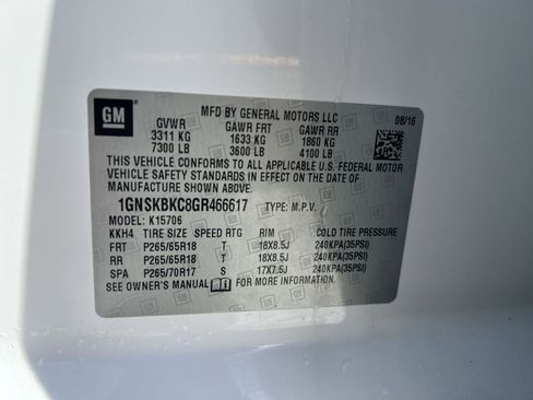 Used 2016 Chevrolet Tahoe LT image 29