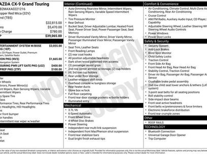 Used 2010 MAZDA CX-9 Grand Touring