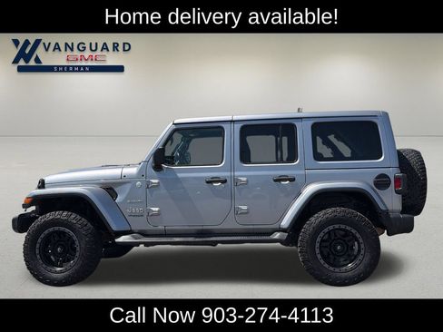 Used 2021 Jeep Wrangler Unlimited Sahara AWD/4WD image 3