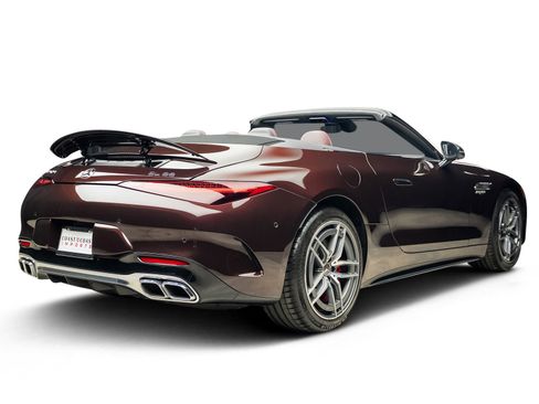 Used 2024 Mercedes-Benz SL 55 AMG 4MATIC w/ Manufactur Interior Package image 26