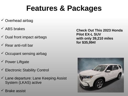 Used 2023 Honda Pilot EX-L image 16