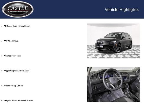 Used 2023 Volkswagen Tiguan SE AWD/4WD image 4