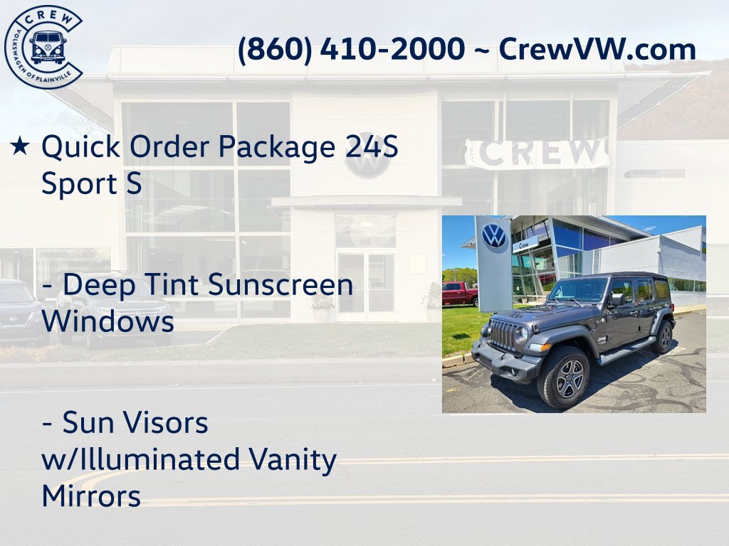Used 2019 Jeep Wrangler Unlimited Sport S AWD/4WD image 6