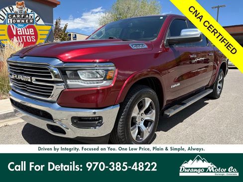 Used 2019 RAM 1500 Laramie AWD/4WD image 1
