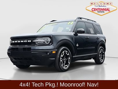 Used 2022 Ford Bronco Sport Outer Banks w/ Tech Package