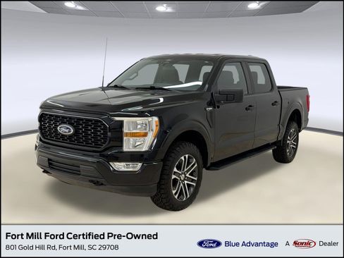 Certified 2022 Ford F150 XL w/ STX Appearance Package AWD/4WD image 1