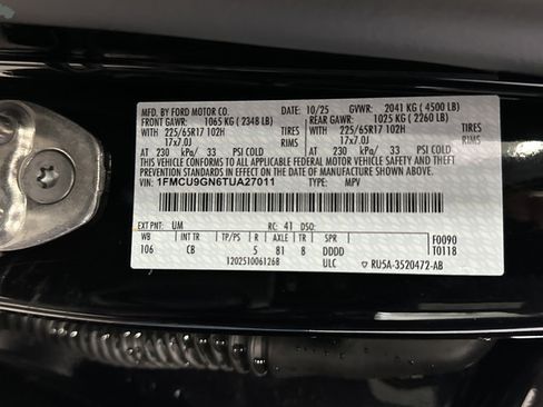 New 2026 Ford Escape Active w/ Tech Pack #1 AWD/4WD image 37