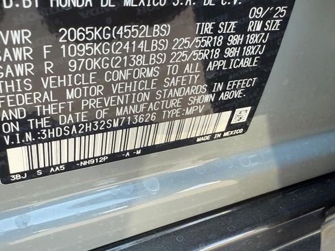 Certified 2025 Acura ADX AWD image 20