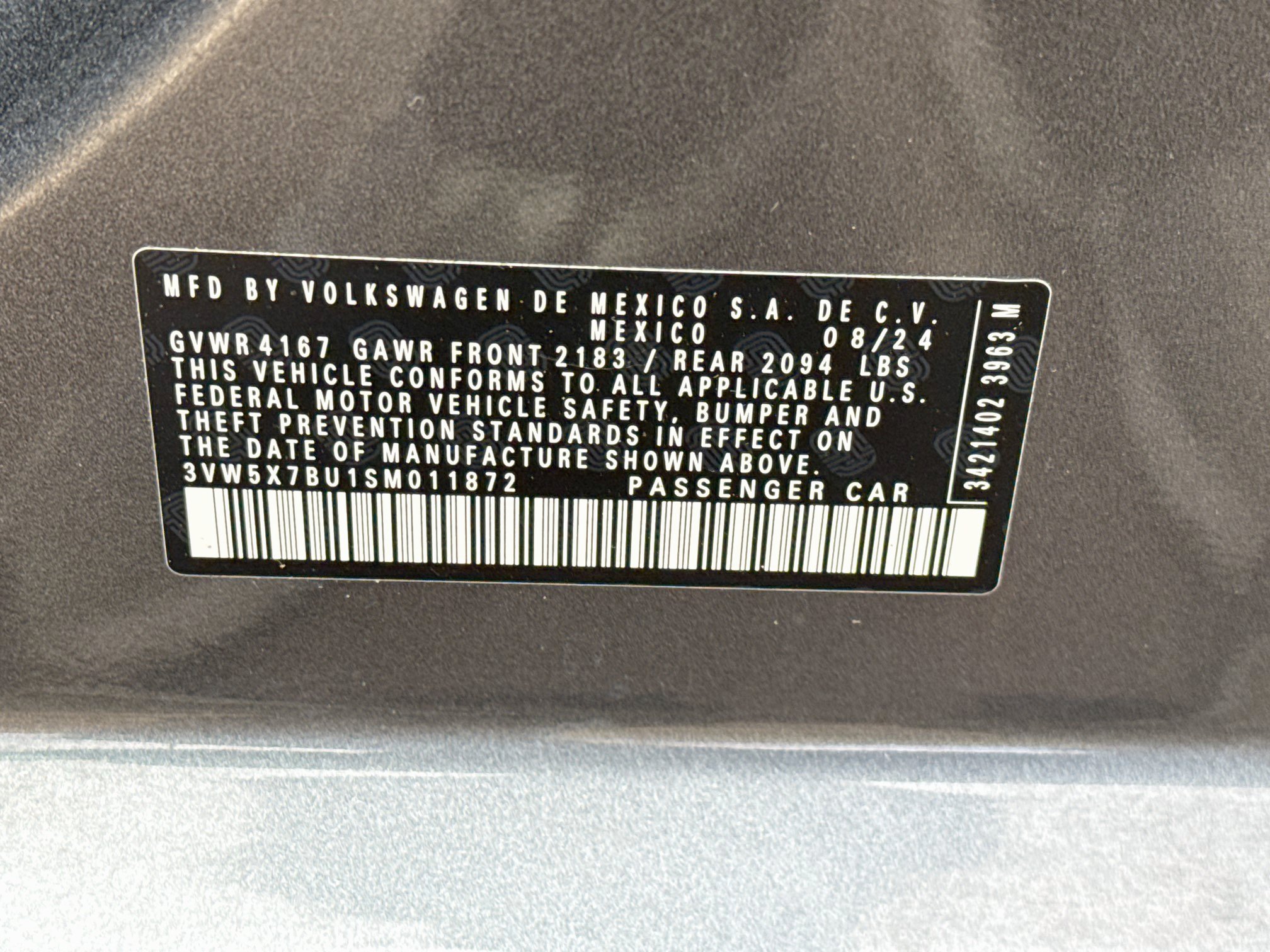 Used 2025 Volkswagen Jetta S FWD image 12