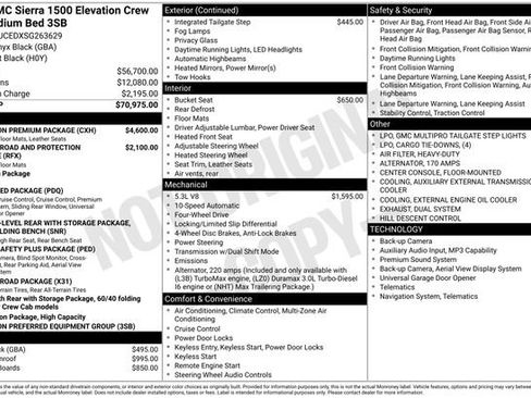 Certified 2025 GMC Sierra 1500 Elevation w/ Elevation Premium Package AWD/4WD image 36