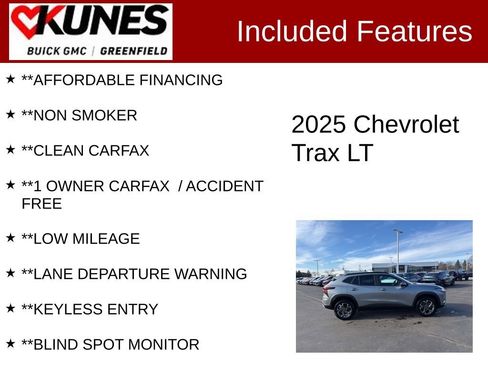 Used 2025 Chevrolet Trax LT image 3