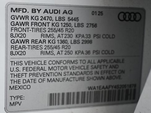 Used 2025 Audi Q5 2.0T Premium Plus AWD/4WD image 37
