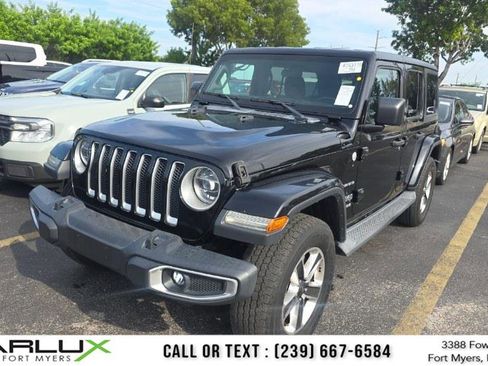 Used 2018 Jeep Wrangler Unlimited Sahara image 1