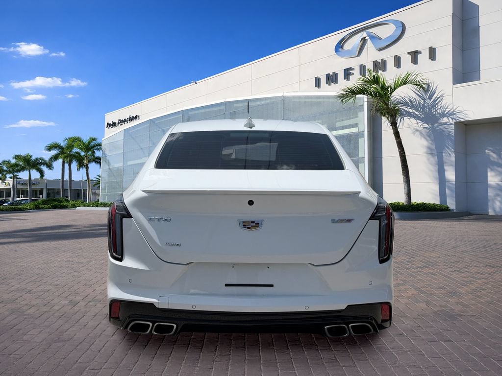 Used 2022 Cadillac CT4 V w/ Navigation Package AWD/4WD image 6