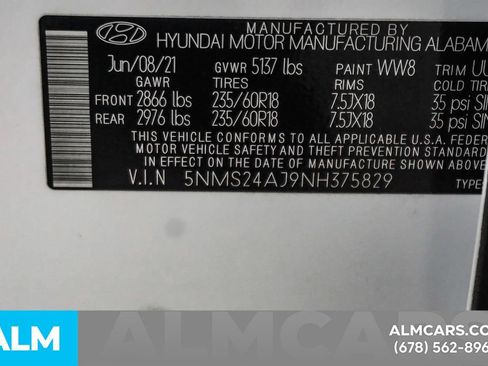 Used 2022 Hyundai Santa Fe SEL FWD image 54