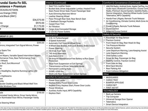 Used 2020 Hyundai Santa Fe SEL image 27