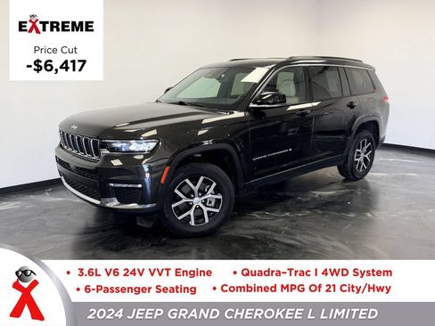 Used 2024 Jeep Grand Cherokee L Limited AWD/4WD image 1