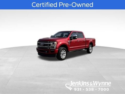 Certified 2021 Ford F350 Platinum AWD/4WD image 1