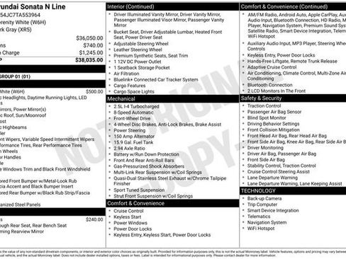 New 2026 Hyundai Sonata N Line image 4
