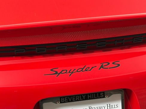 Used 2025 Porsche 718 Boxster Spyder RS RWD image 24