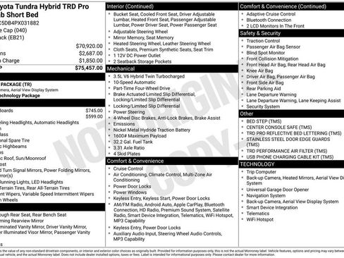 Used 2023 Toyota Tundra TRD Pro image 6