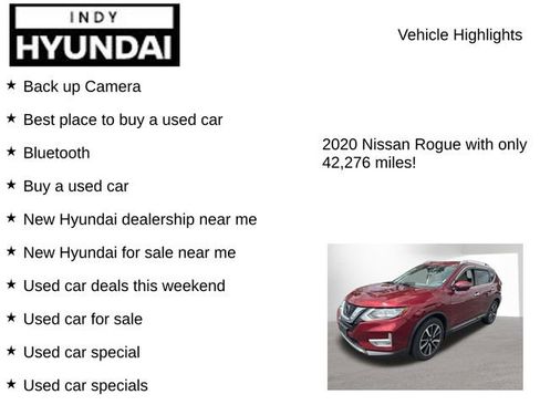 Used 2020 Nissan Rogue SL w/ Premium Package FWD image 7