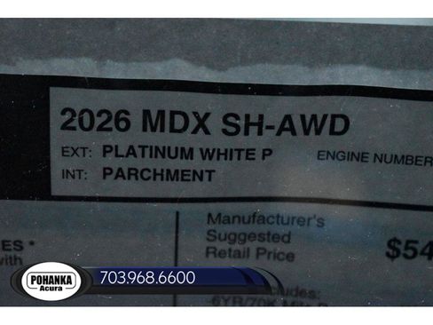 New 2026 Acura MDX SH-AWD image 38