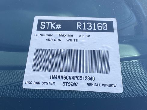 Used 2023 Nissan Maxima SV w/ Floor Mat Group FWD image 30