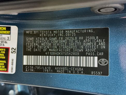 Used 2026 Toyota Camry XLE AWD/4WD image 31