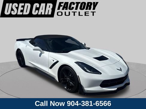Used 2014 Chevrolet Corvette Stingray Convertible w/ 3LT Preferred Equipment Group RWD image 1