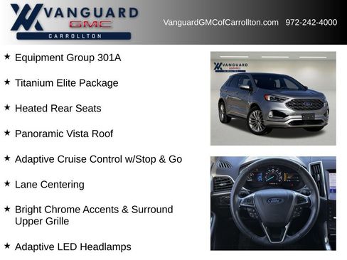 Used 2020 Ford Edge Titanium w/ Equipment Group 301A image 6