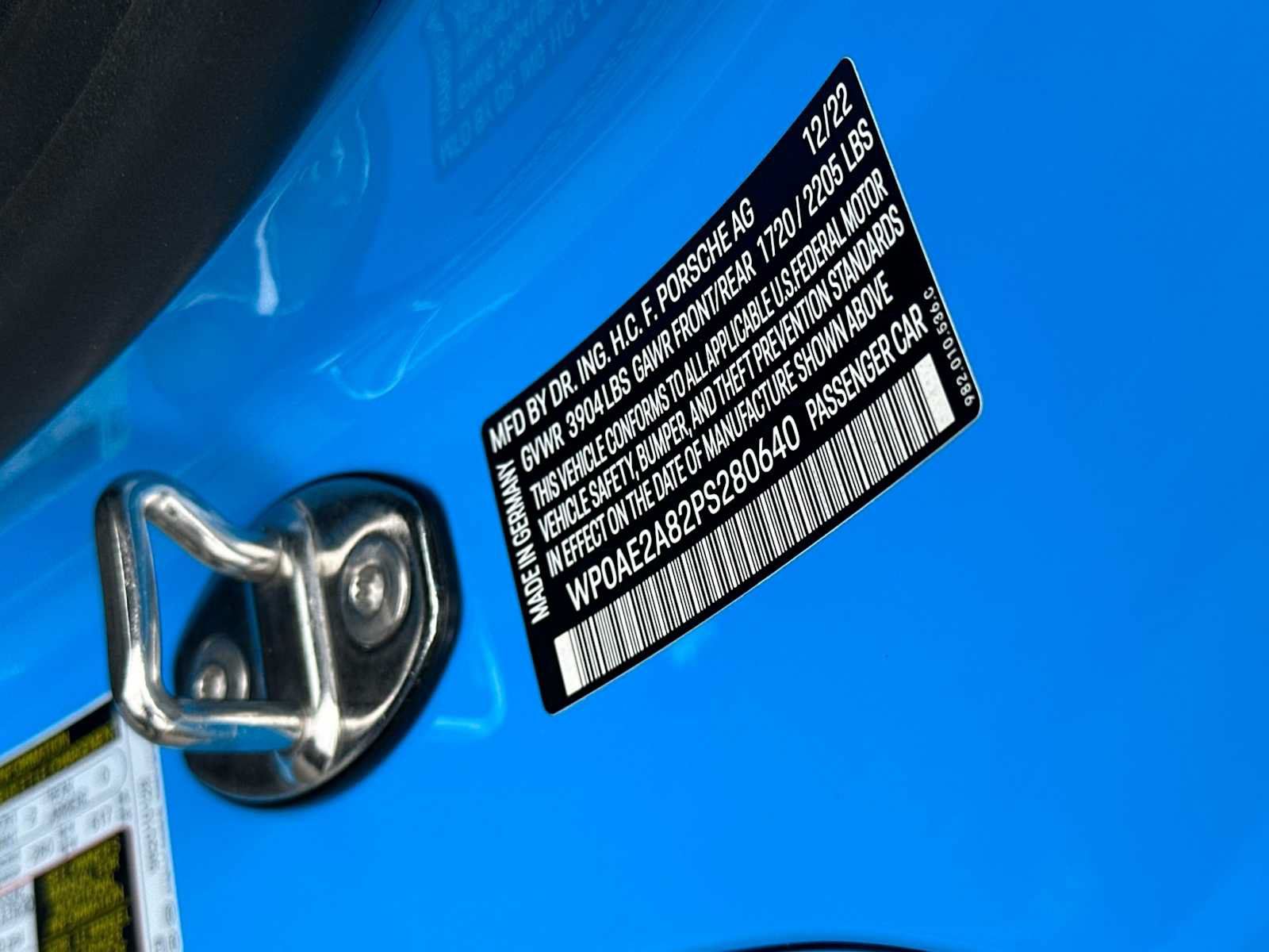 Certified 2023 Porsche 718 Cayman GT4 RS RWD image 26
