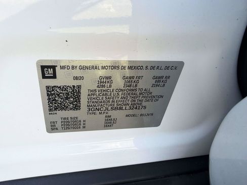 Certified 2020 Chevrolet Trax LT FWD image 16
