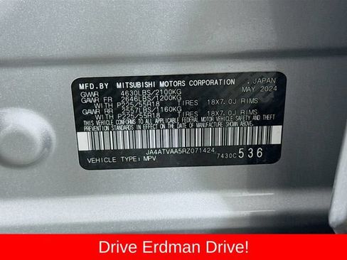 Used 2024 Mitsubishi Eclipse Cross LE AWD/4WD image 31