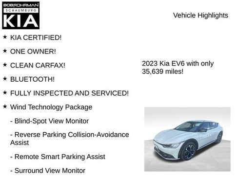 Used 2023 Kia EV6 Wind w/ Wind Technology Package AWD/4WD image 7