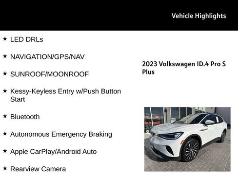 Certified 2023 Volkswagen ID.4 Pro S Plus image 26