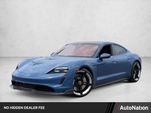 Used 2022 Porsche Taycan 4S AWD/4WD image 1