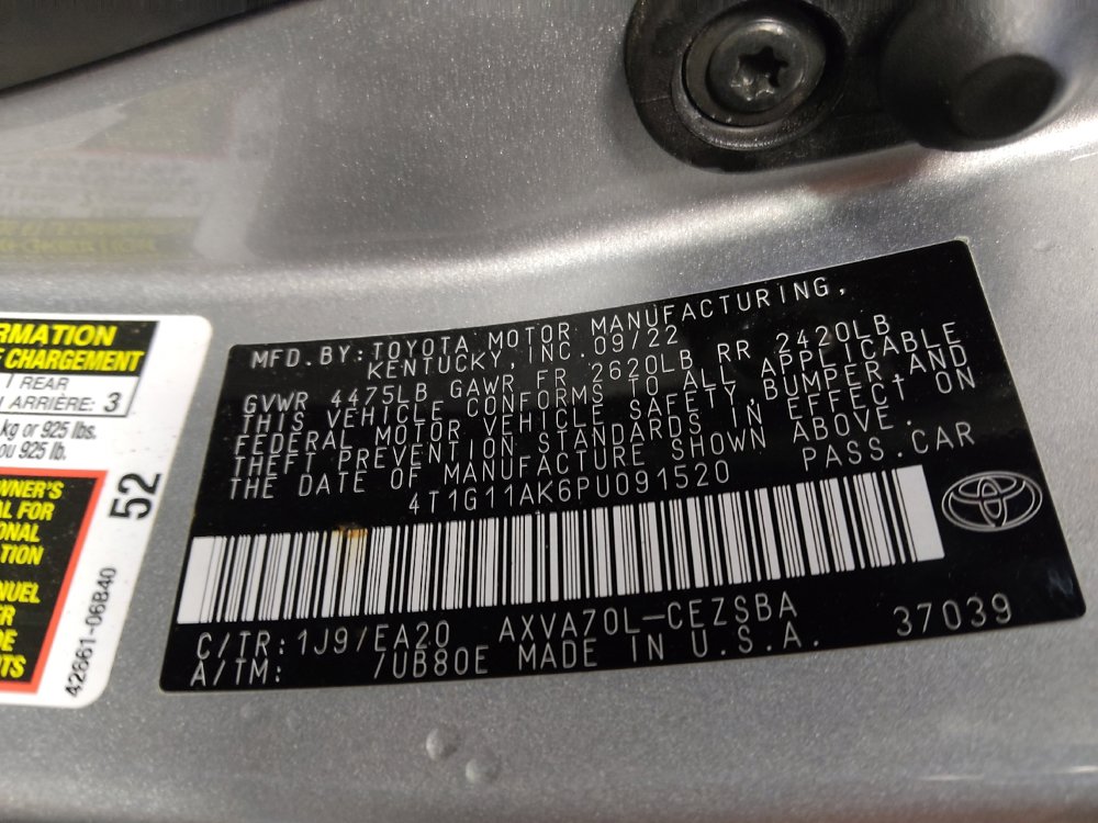 Used 2023 Toyota Camry SE FWD image 33