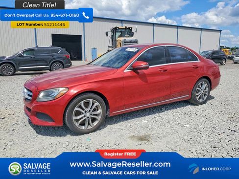 Used 2016 Mercedes-Benz C 300 Sedan w/ Surround View Package image 1