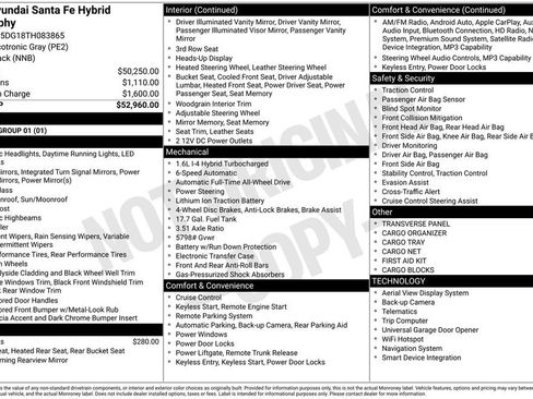 New 2026 Hyundai Santa Fe Calligraphy image 6