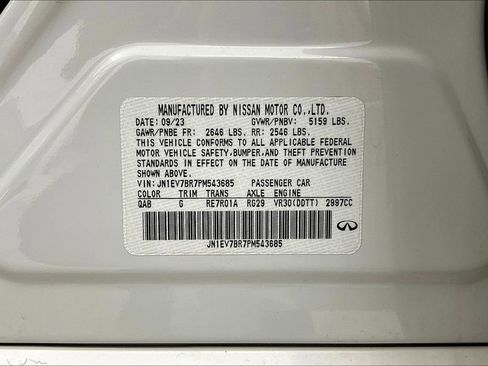 Certified 2023 INFINITI Q50 Luxe w/ Cargo Package image 44