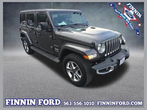 Used 2022 Jeep Wrangler Unlimited Sahara w/ Cold Weather Group image 1
